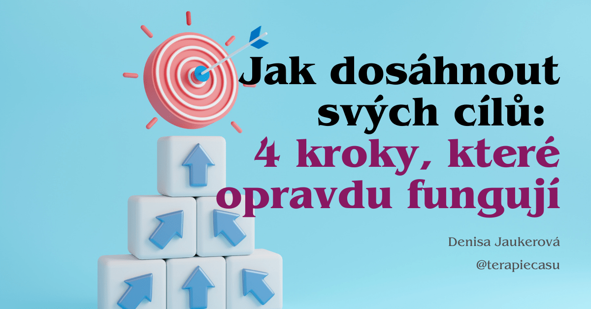 Právě si prohlížíte Jak dosáhnout svých cílů: 4 kroky, které opravdu fungují